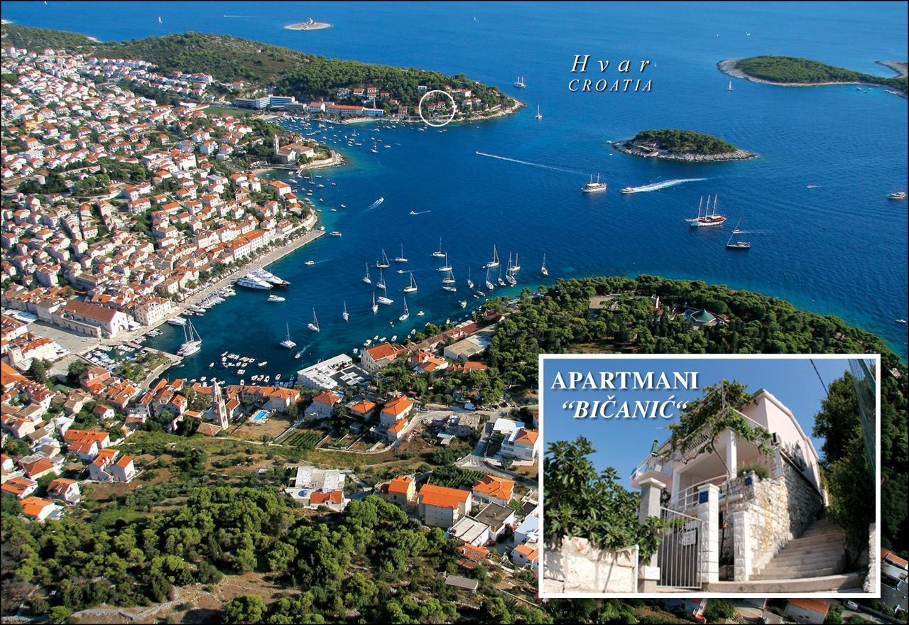 Apartments Bicanic Hvar Town Zewnętrze zdjęcie